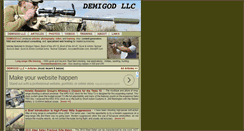 Desktop Screenshot of demigodllc.com