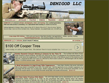 Tablet Screenshot of demigodllc.com